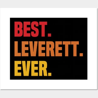 BEST LEVERETT EVER ,LEVERETT NAME Posters and Art